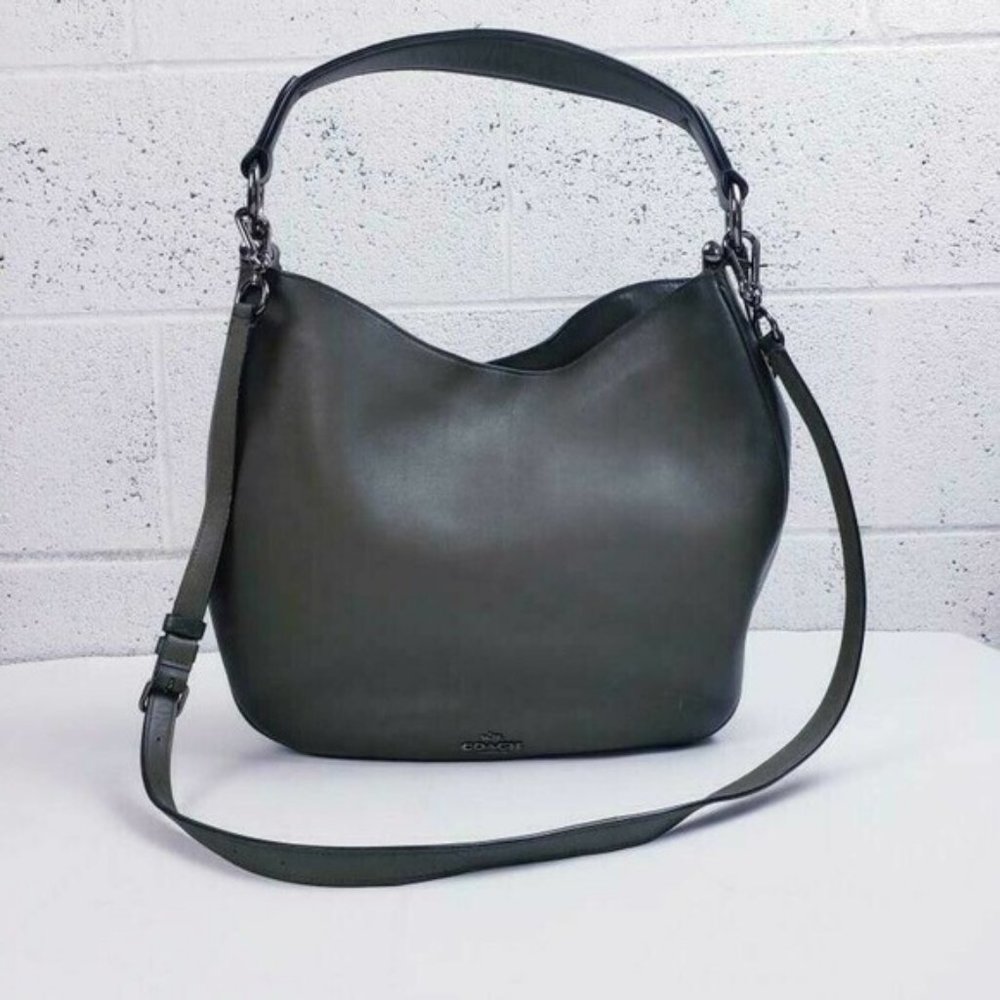 Coach Nomad Hobo Burnished Glovetanned Leather